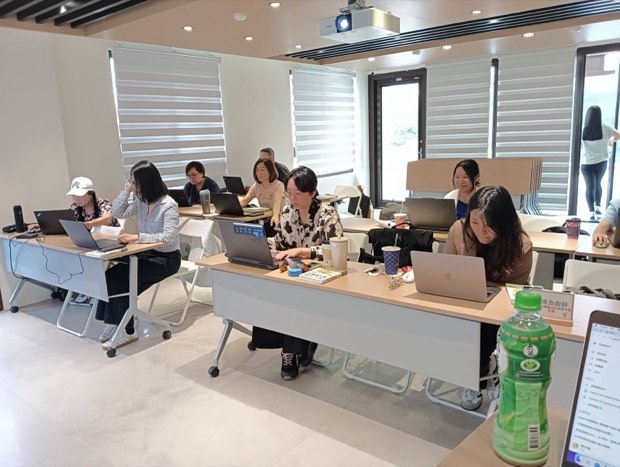 學員分組實作討論